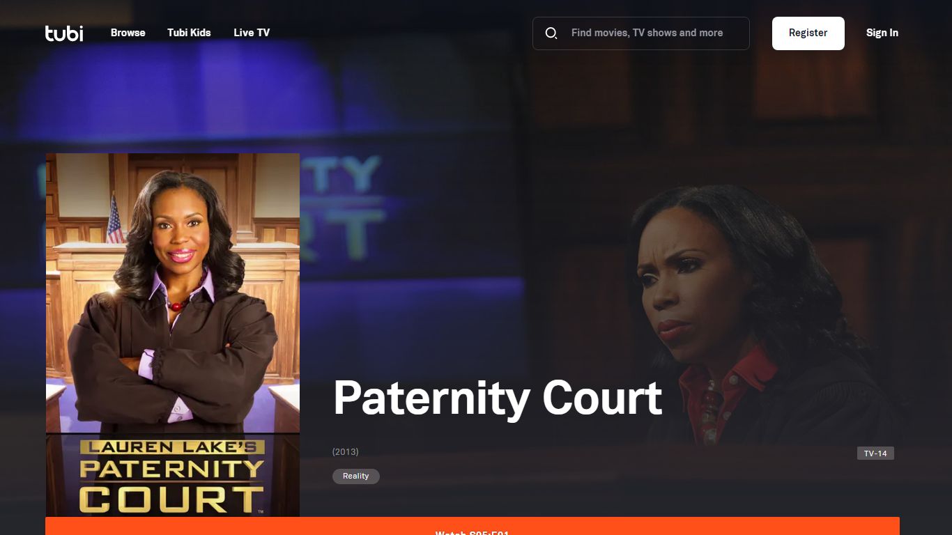 Watch Paternity Court - Free TV Series | Tubi